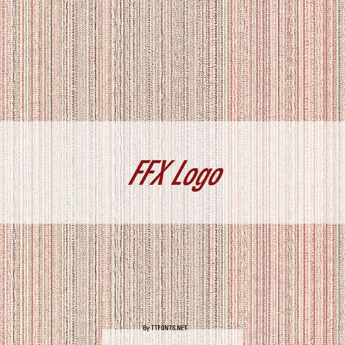 FFX Logo example